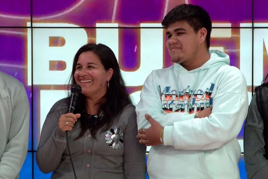 Erika y Mat&iacute;as.