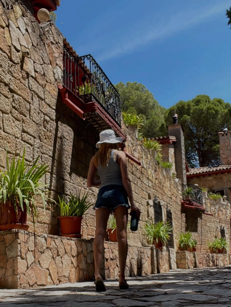 Alina Moine en Espa&ntilde;a. Instagram