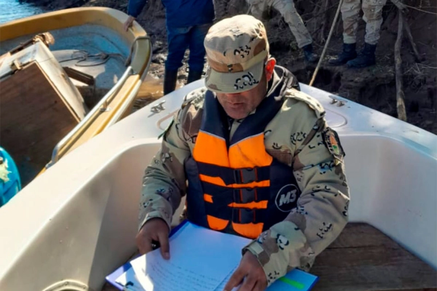 Incautaron cuatro armas de fuego en islas del departamento Diamante