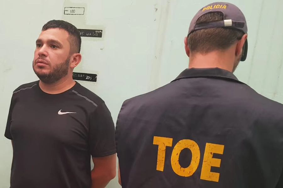 Esteban Lindor Alvarado, el narco que buscaba fugarse del penal. Foto: Infobae.