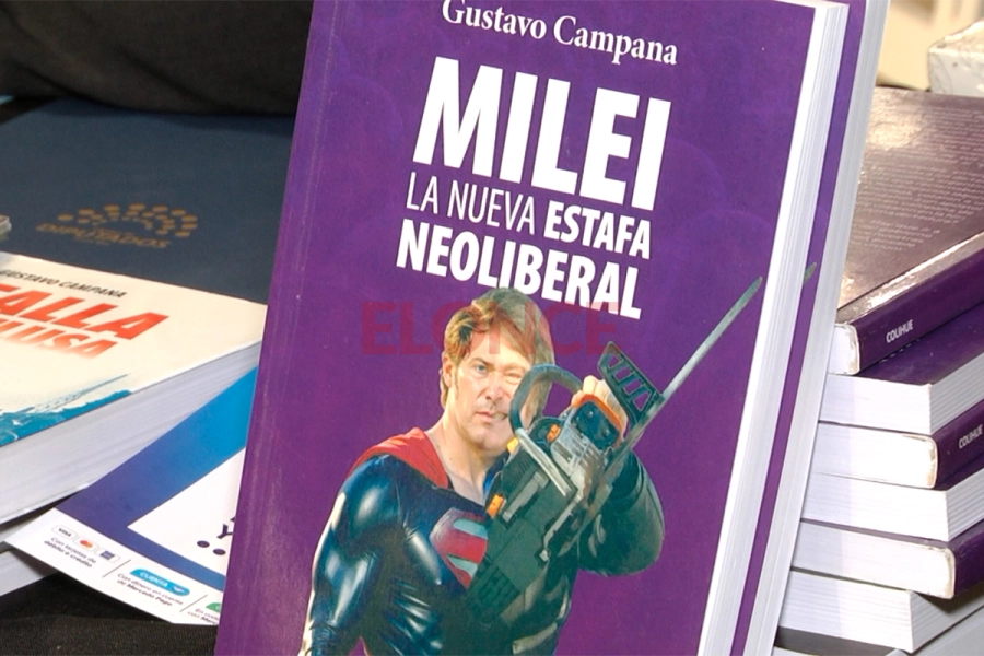La tapa del libro de Gustavo Campana. Foto: Elonce.