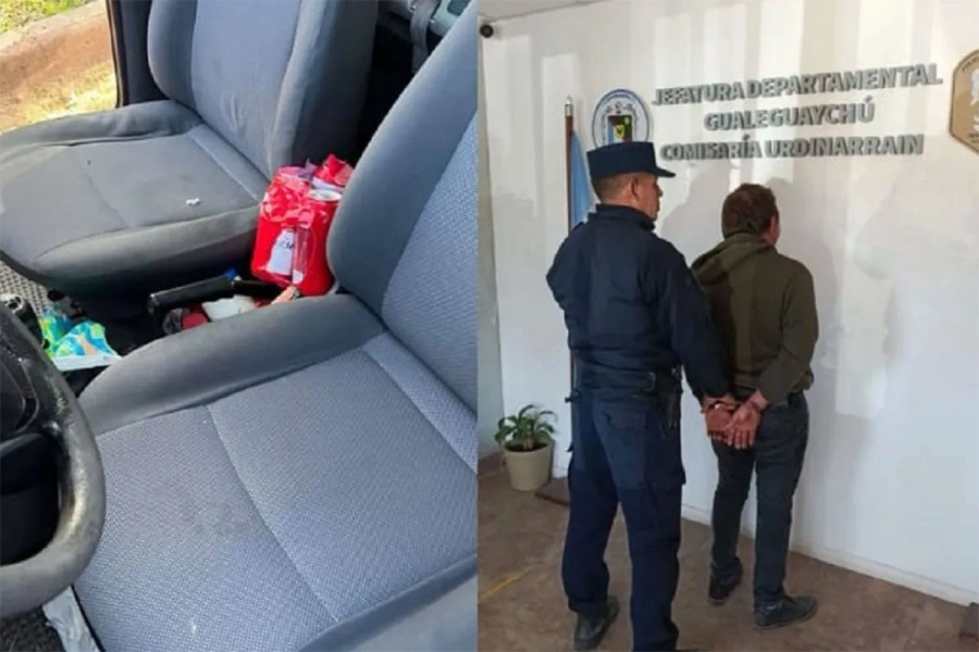 Las cervezas y el detenido. PER