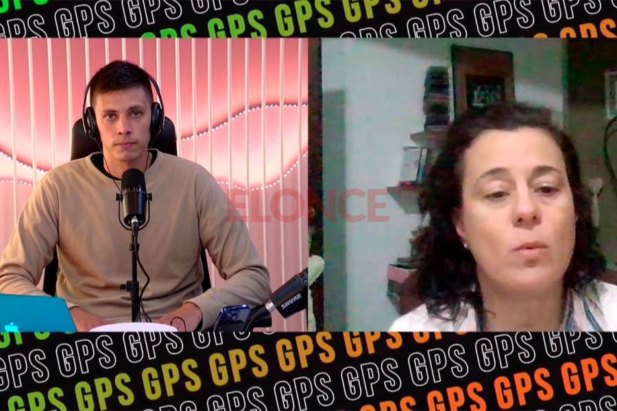 Florencia Prieto dialog&oacute; con GPS. Foto: Elonce.