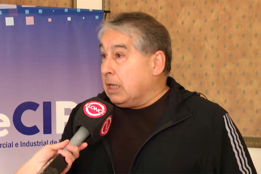 Marcelo Quiroga, presidente del Centro Comercial e Industrial de Paran&aacute; (foto archivo Elonce)