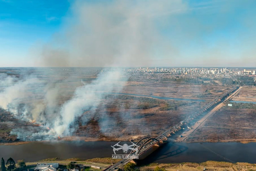 (Santa Fe en Drone).