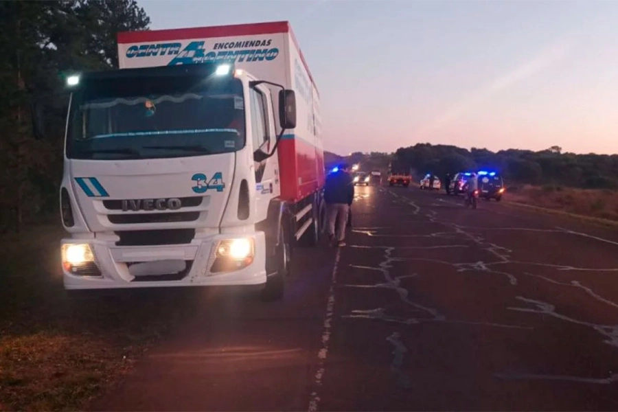 Conduc&iacute;a con cuatro veces más alcohol en sangre que lo permitido y choc&oacute; contra un cami&oacute;n