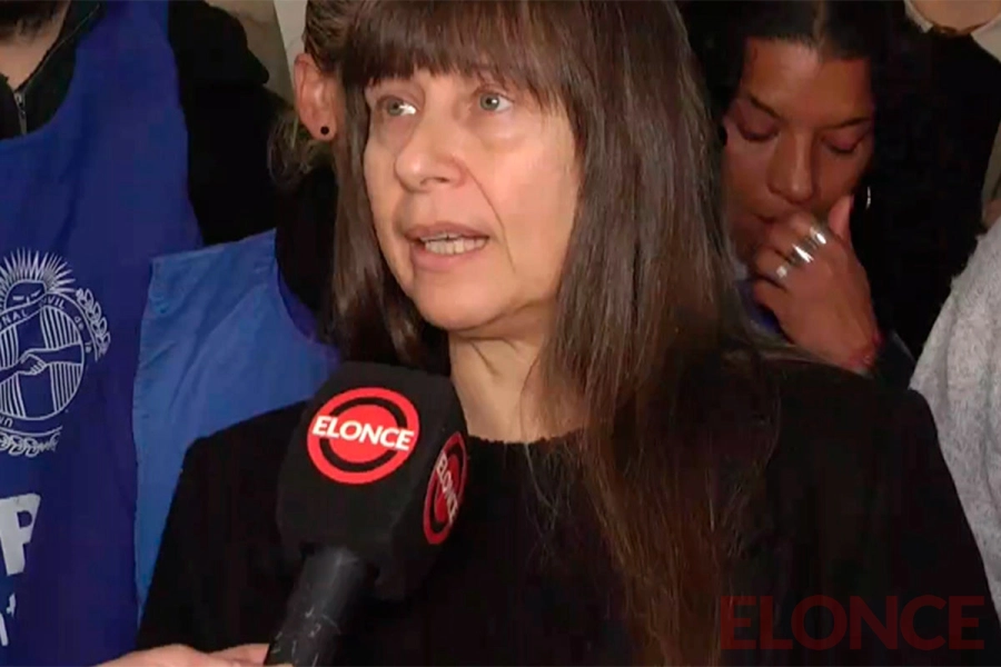 Secretaria adjunta de UPCN, Carina Domínguez,