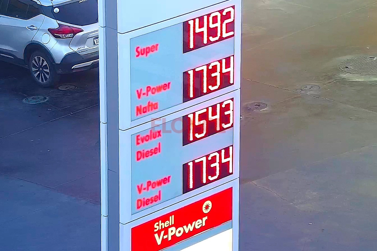 Los nuevos precios de Shell