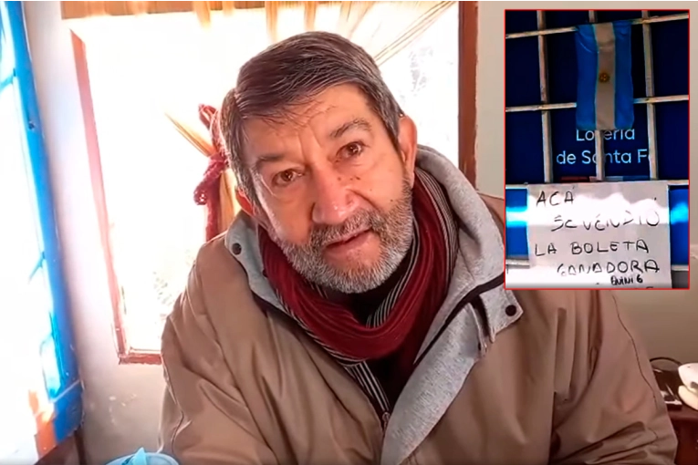 Quini 6 de $209 millones: el apostador jugó “al paso” en una agencia “con mucha suerte”