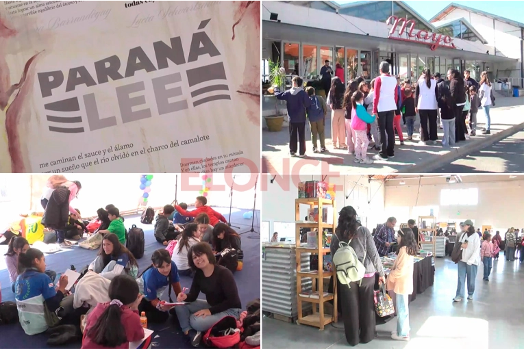 Arrancó la Feria del Libro “Paraná Lee” con más de 75 stands y actividades para toda la familia