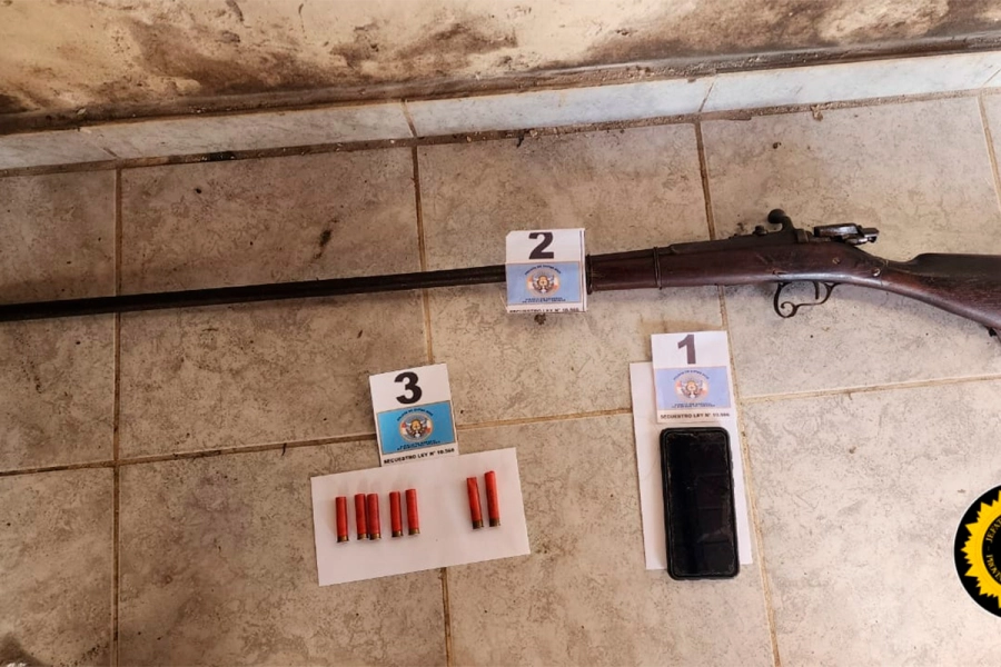 Armas incautadas. PER