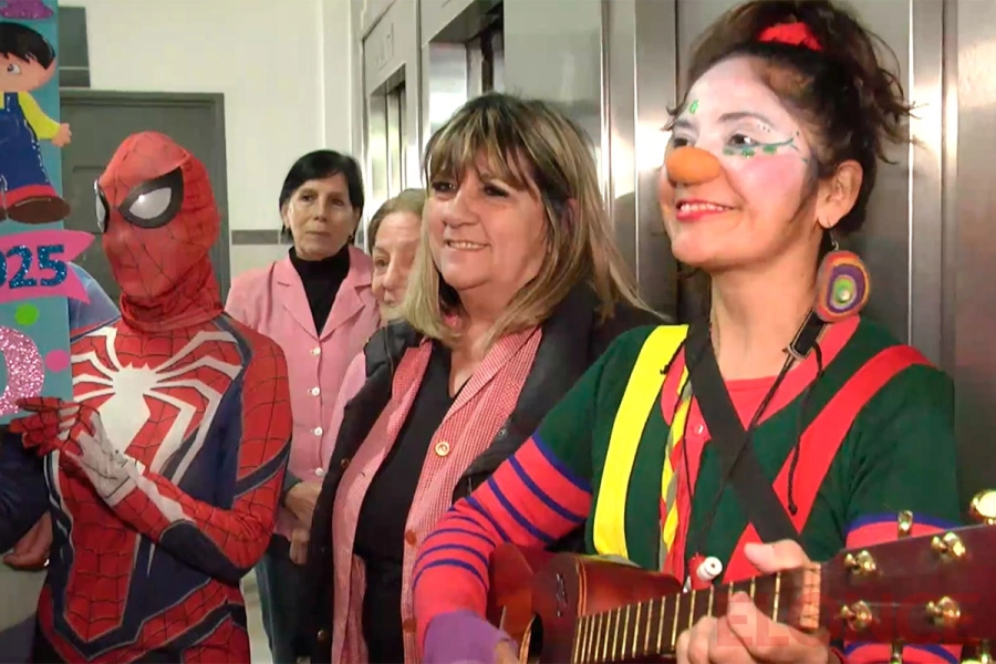 Voluntarias transformaron el San Roque en un mundo de alegr&iacute;a por el D&iacute;a del Ni&ntilde;o