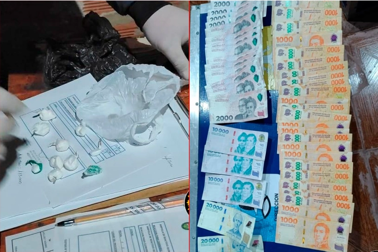 Cinco detenidos por venta de drogas: revelan el detalle de lo incautado en Victoria