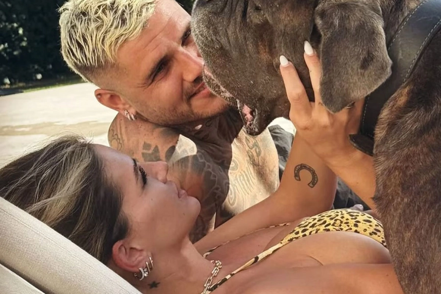 Foto: Instagram de Mauro Icardi.