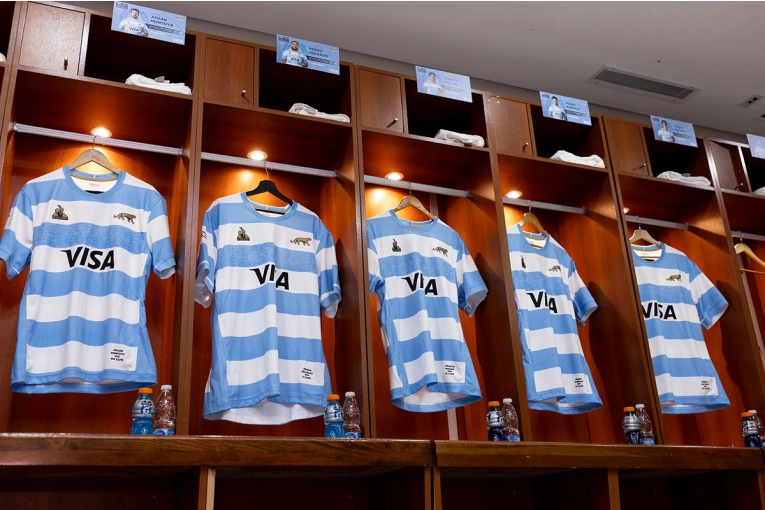 Los All Blacks derrotan a Los Pumas en el inicio del partido en Córdoba por el Rugby Championship