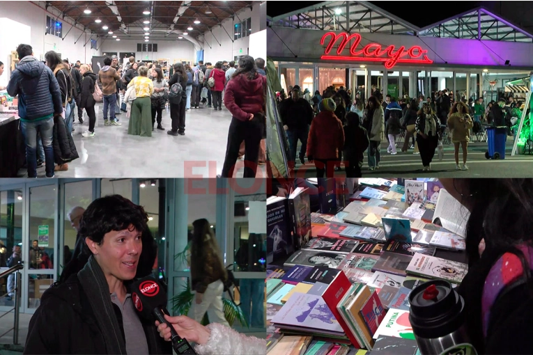 Daniel Mecca presentó su obra en la Feria 