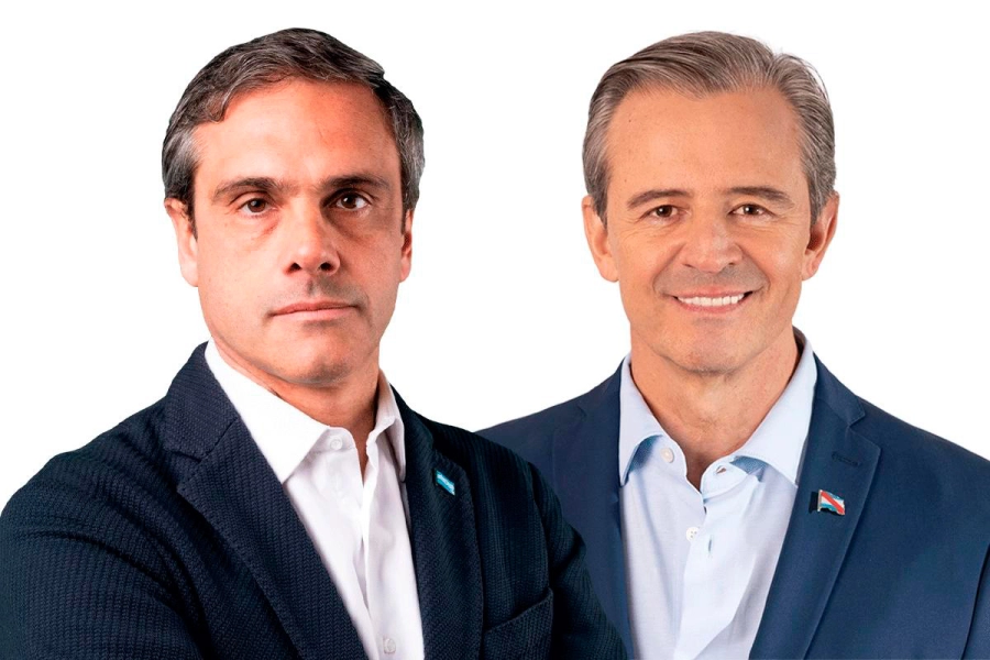 Guillermo Michel y Ad&aacute;n Bahl.