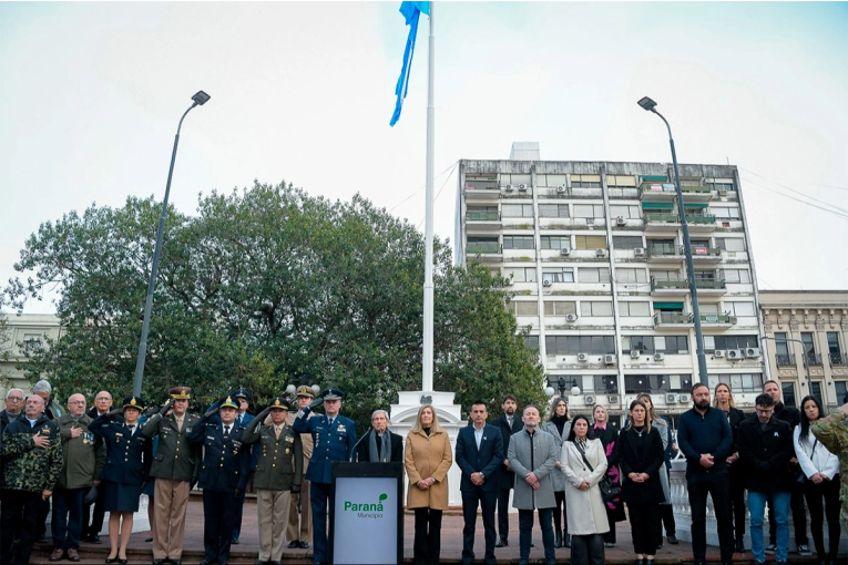 Paraná recordó a San Martín a 175 años de su fallecimiento