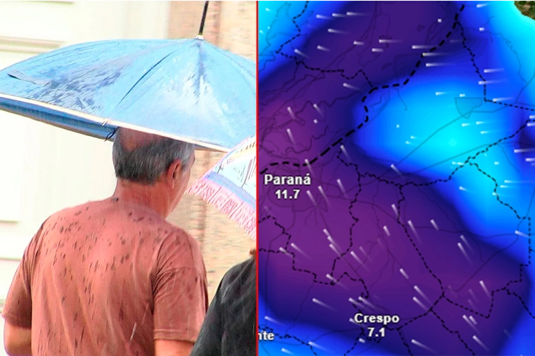 Llega la ciclogénesis a Entre Ríos: cuándo se esperan las tormentas de mayor intensidad