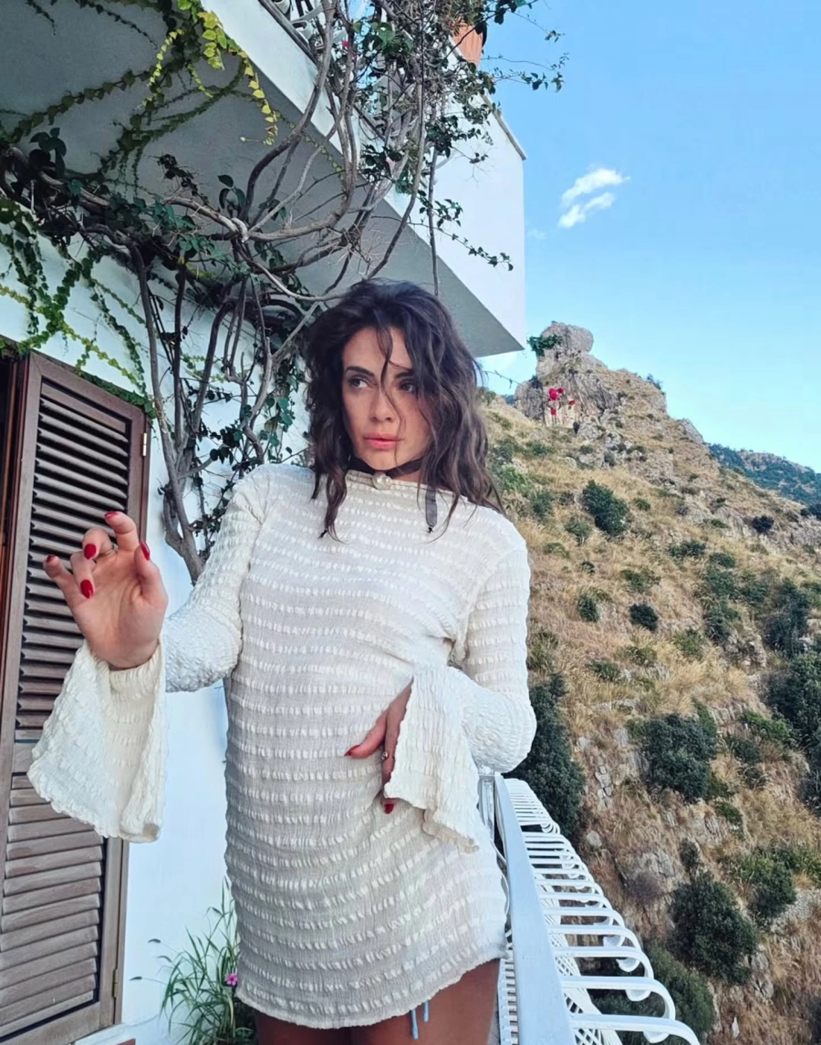 Emilia Attias de vacaciones. Instagram