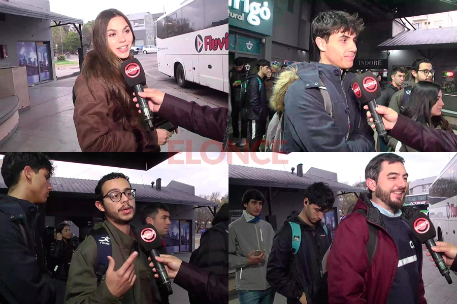 Testimonios de pasajeros en la fila para viajar a Santa Fe (foto Elonce)