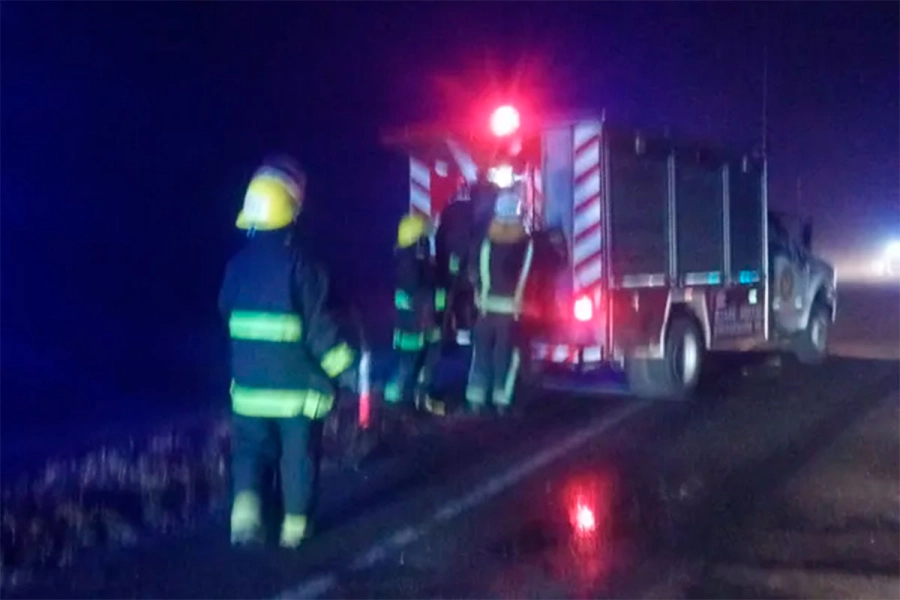 Choque fatal en Larroque