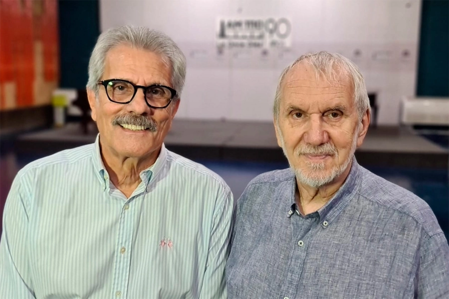 Sergio Vainman y Jorge Maestro, una dupla que hizo historia en la TV