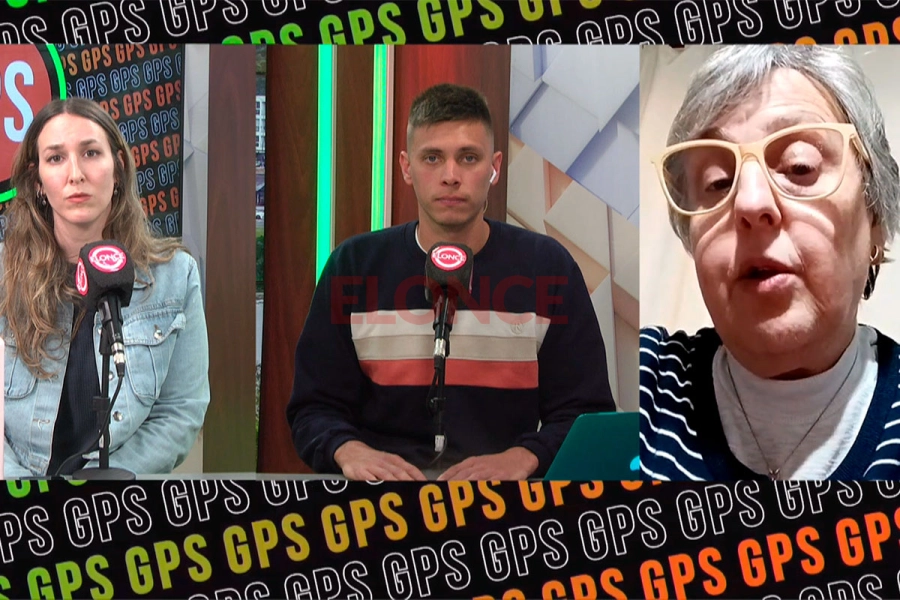 Rosa Hojman estuvo en el programa GPS. Foto: Elonce.