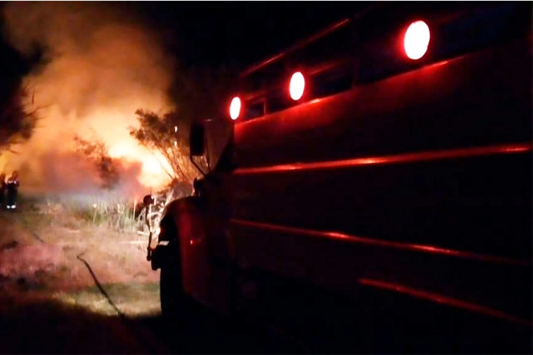 Un hombre murió en un incendio en planta de tratamiento de residuos en Diamante