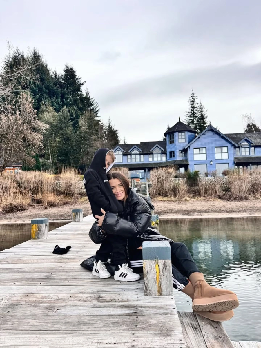 Camila Homs en la Patagonia. Instagram