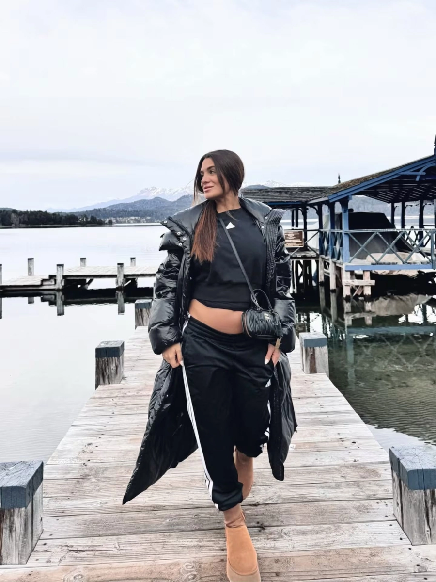 Camila Homs en la Patagonia. Instagram