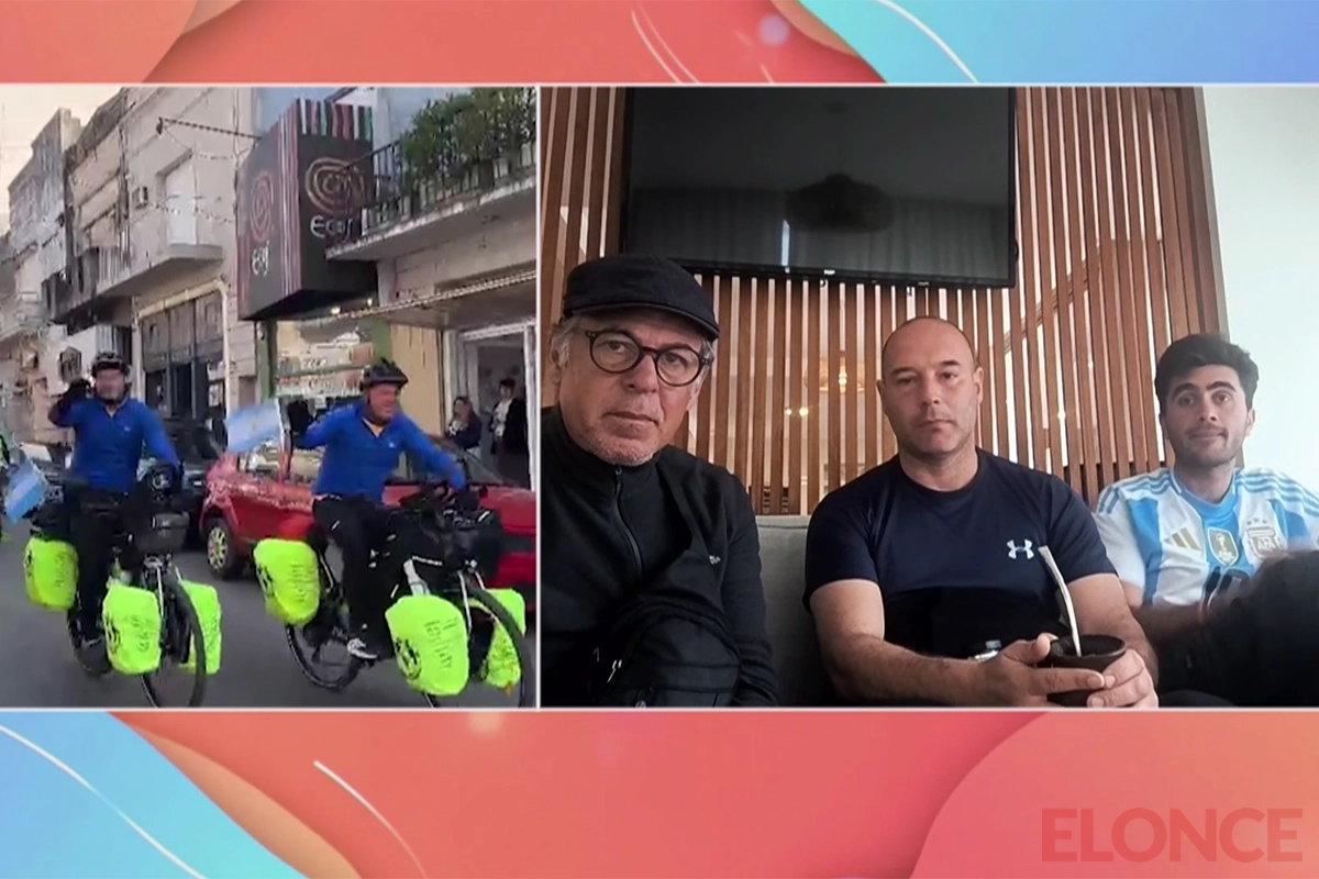 Tres ciclistas entrerrianos pedalean 14.000 kilómetros.