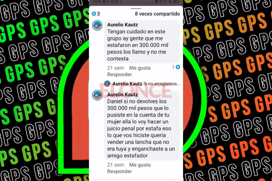 Los comentarios en redes. Foto: Elonce.