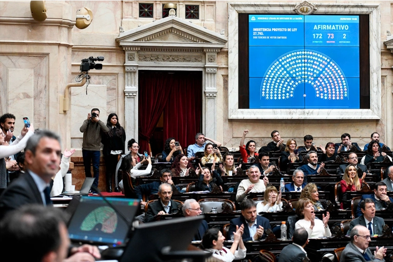 Diputados rechazó el veto de Milei a la ley de emergencia en discapacidad