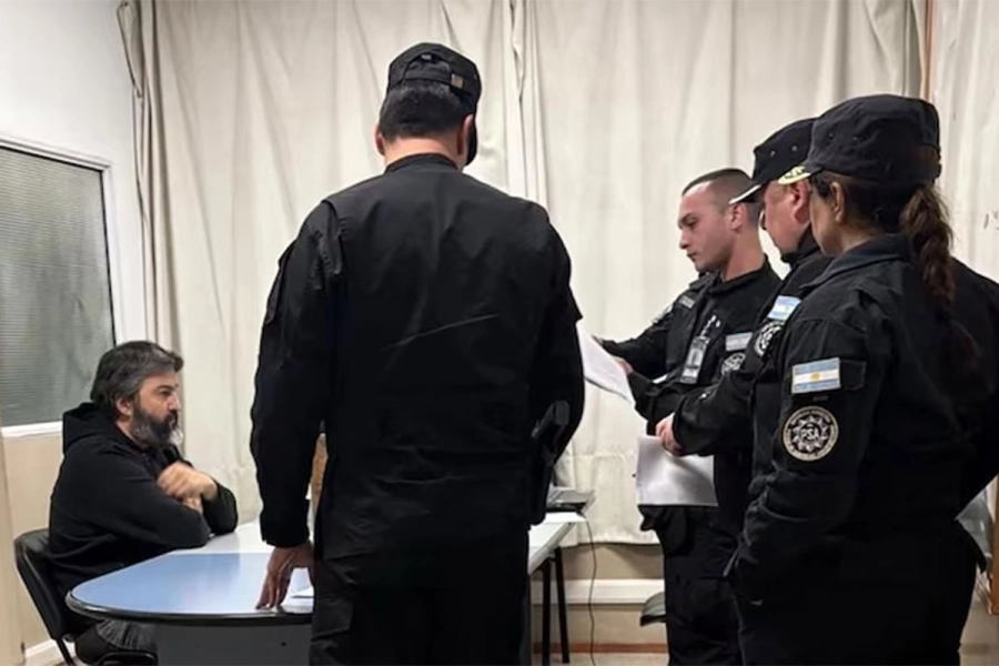 Ariel Garc&iacute;a Furfaro detenido. PSA