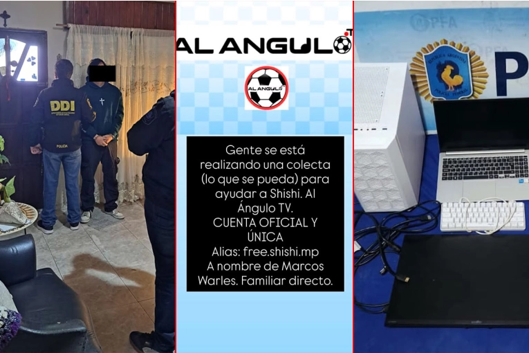 Creador de “Al ángulo TV”, detenido en Paraná: pedirán su libertad y hacen colecta para ayudarlo