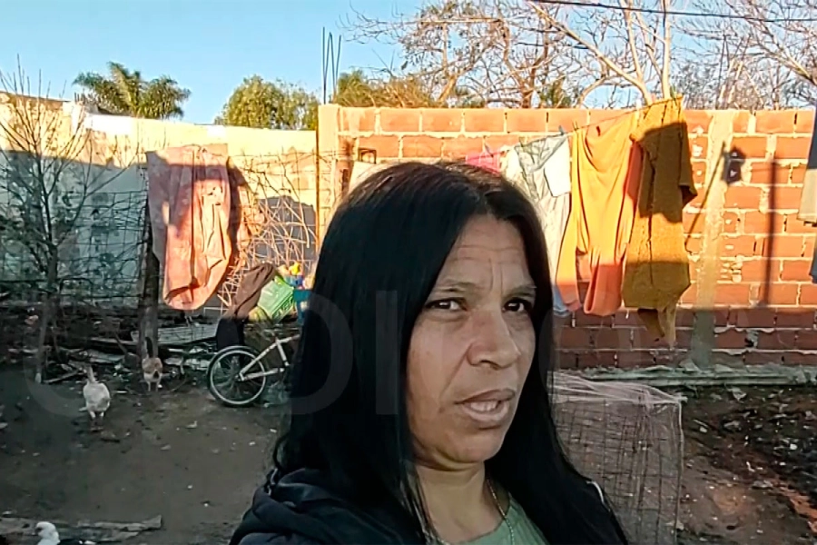 Paola, madre del joven asesinado. Foto: C&oacute;digos.