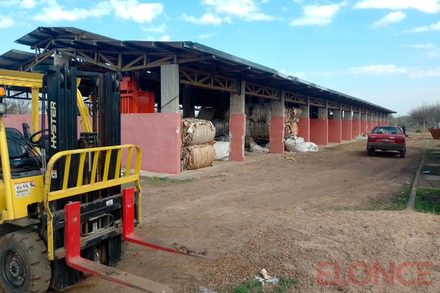 Planta de reciclado y transferencia de Concordia (foto Elonce)