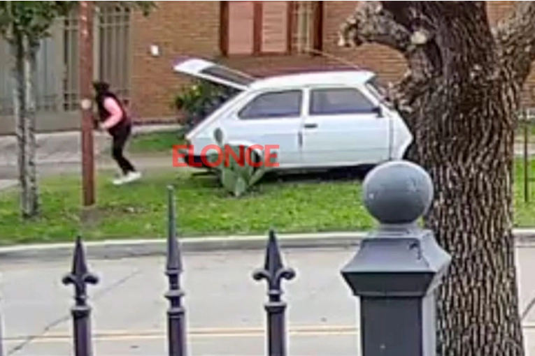 Robaron máquina de trabajo a carpintero de Paraná: la ladrona quedó grabada en un video