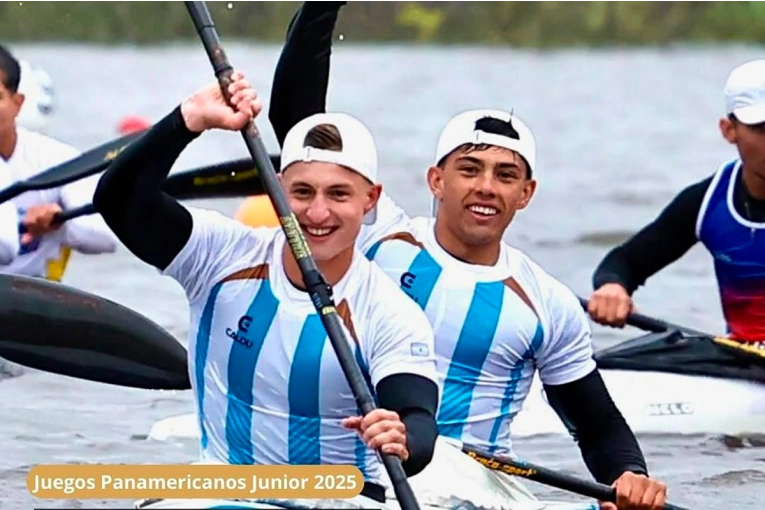 Otro Oro entrerriano en los Panamericanos Junior: Baltazar Itria sumó nueva medalla en canotaje velocidad
