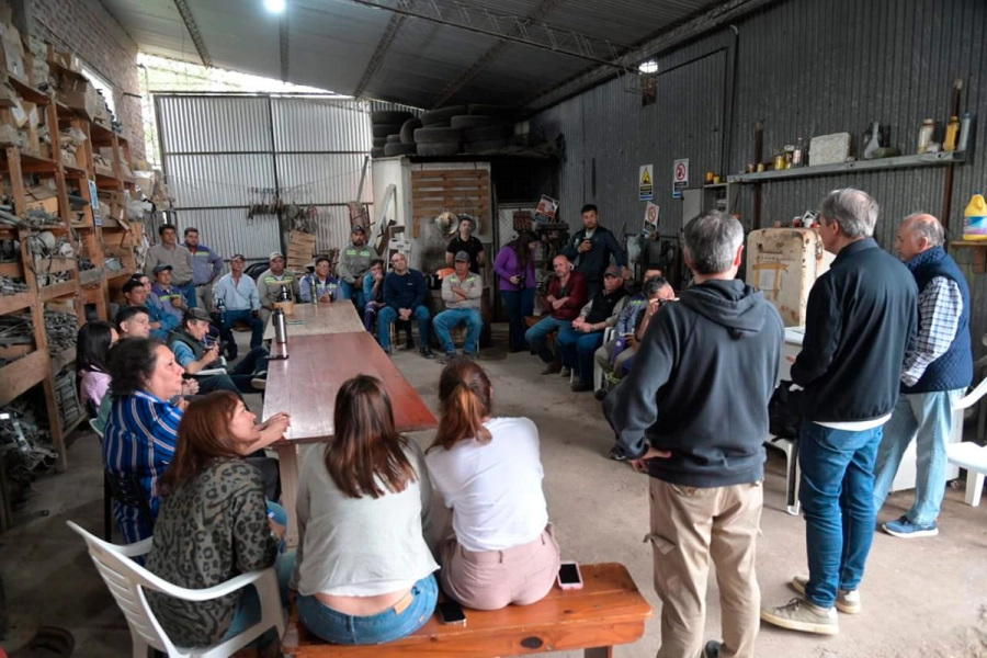 Bahl y Michel en Feliciano