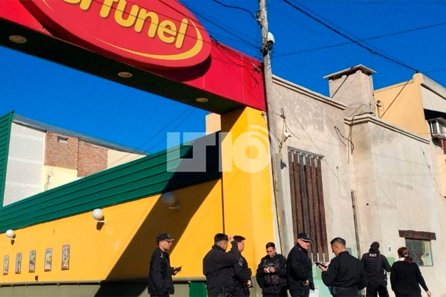 Impactante robo en supermercado de Santa Fe. LT 10
