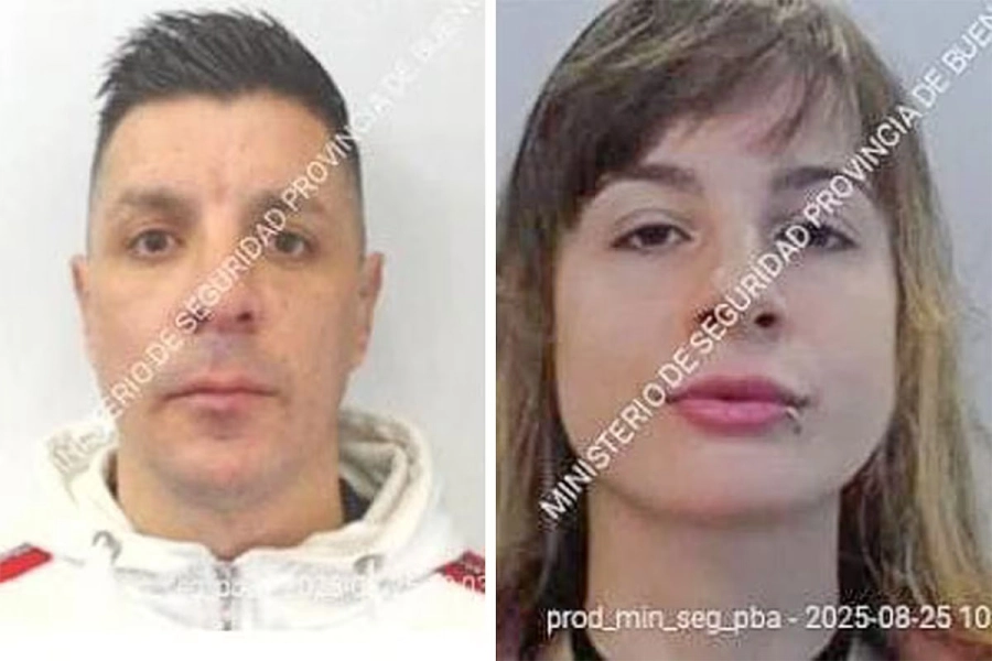 La pareja hallada muerta. Archivo