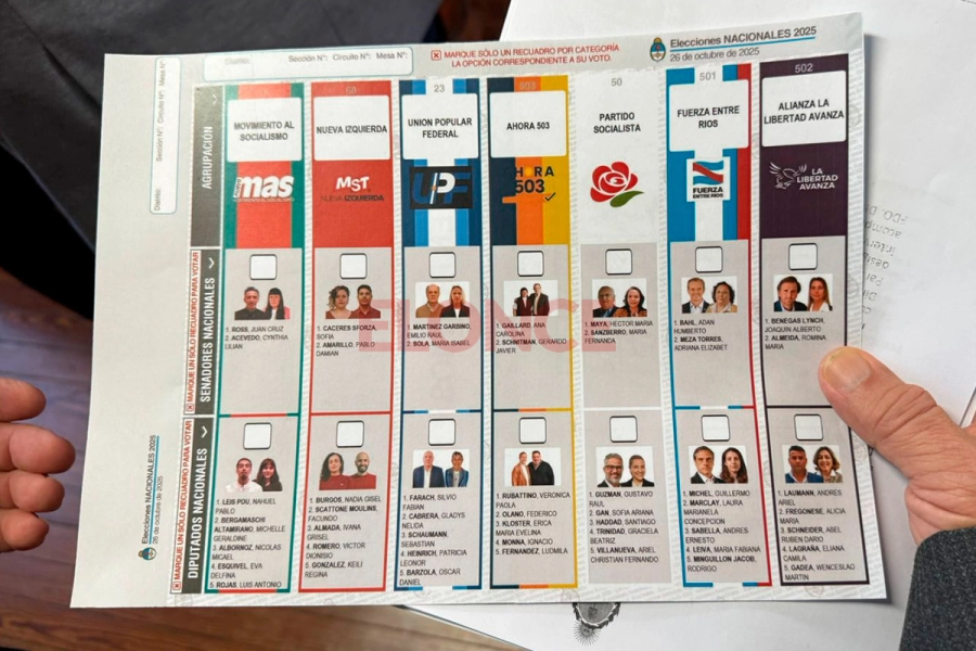 Boleta &Uacute;nica de Papel (foto Elonce)