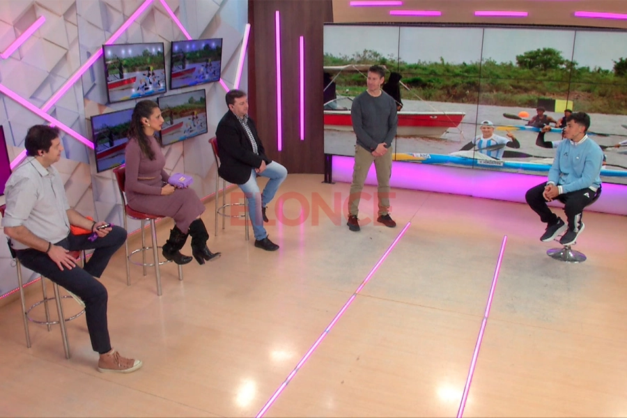 Baltazar Itria en Buenas Noches. Foto: Elonce.