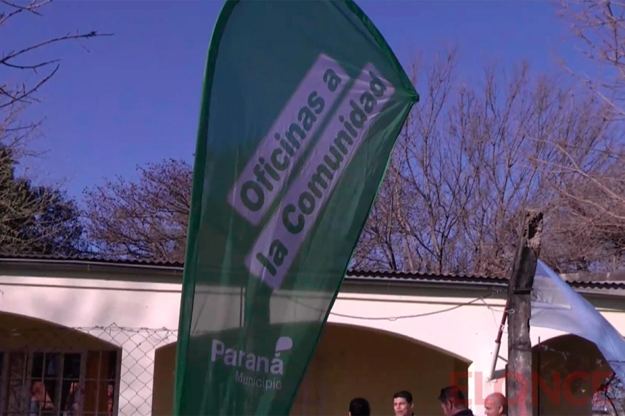 Oficinas a la comunidad brindaron servicios en la vecinal Parque del Lago