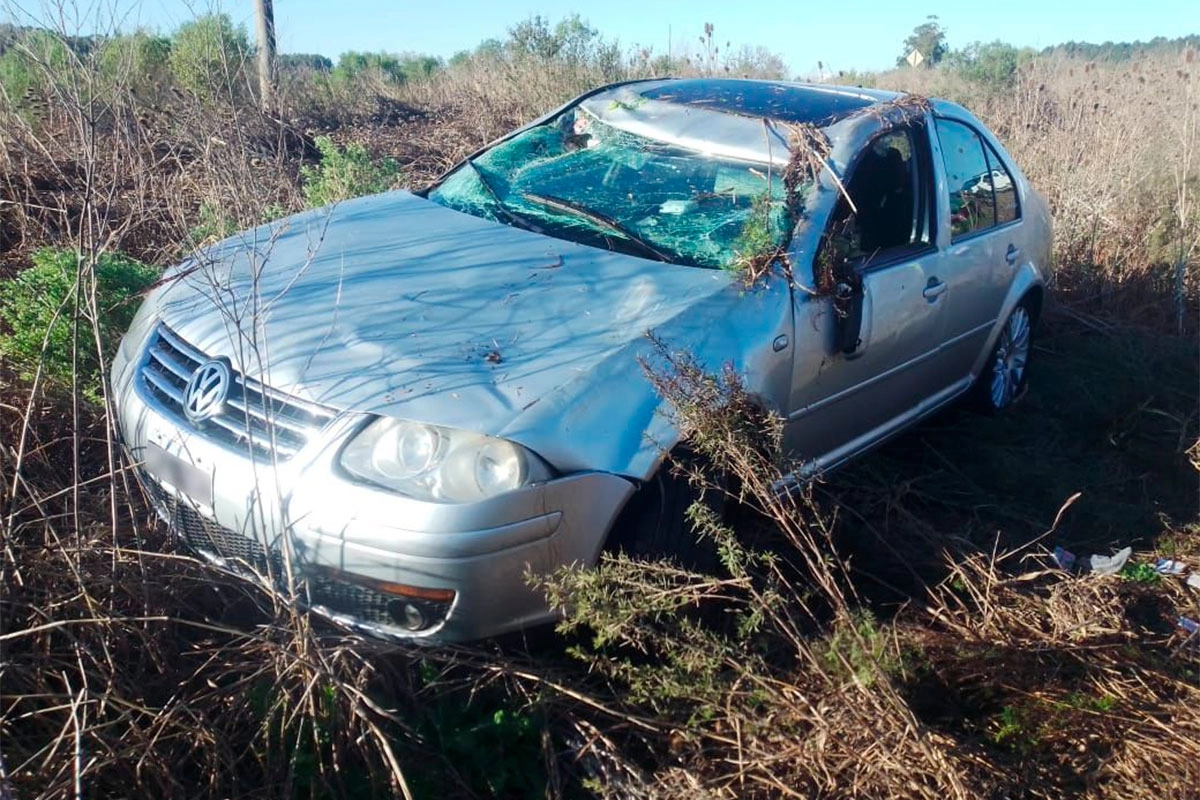 Vuelco en Autovía 14 Vuelco en Autovía 14