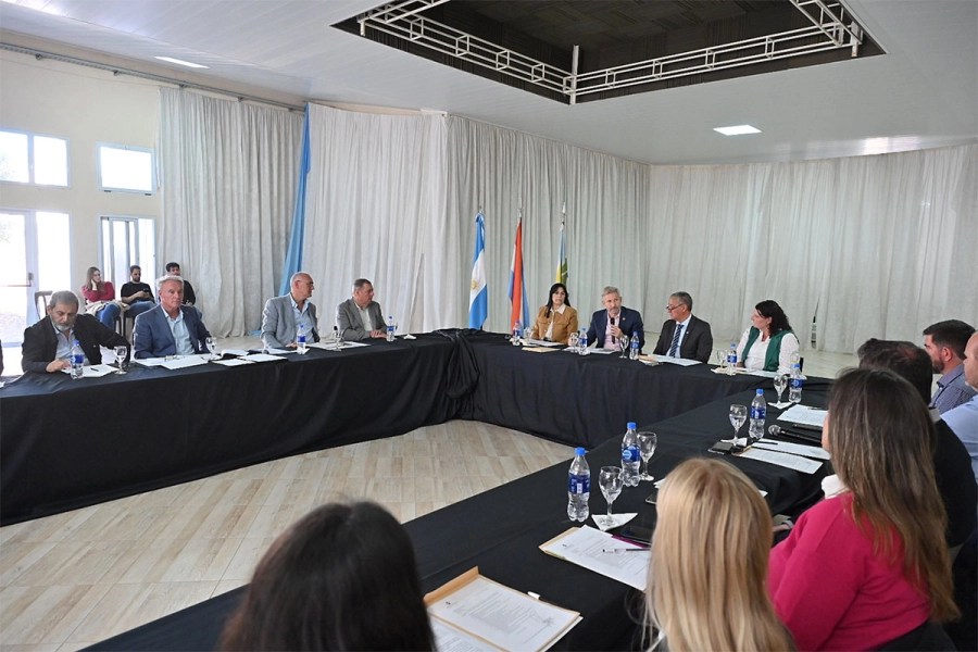 Frigerio en Urdinarrain. Gobierno de Entre R&iacute;os