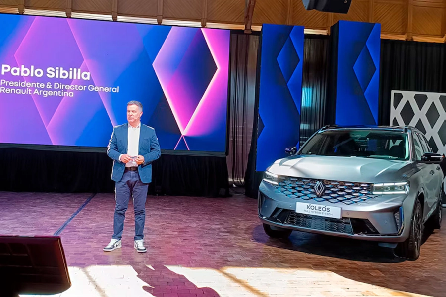 Pablo Sibilla, presidente de Renault Argentina. (Infobae).