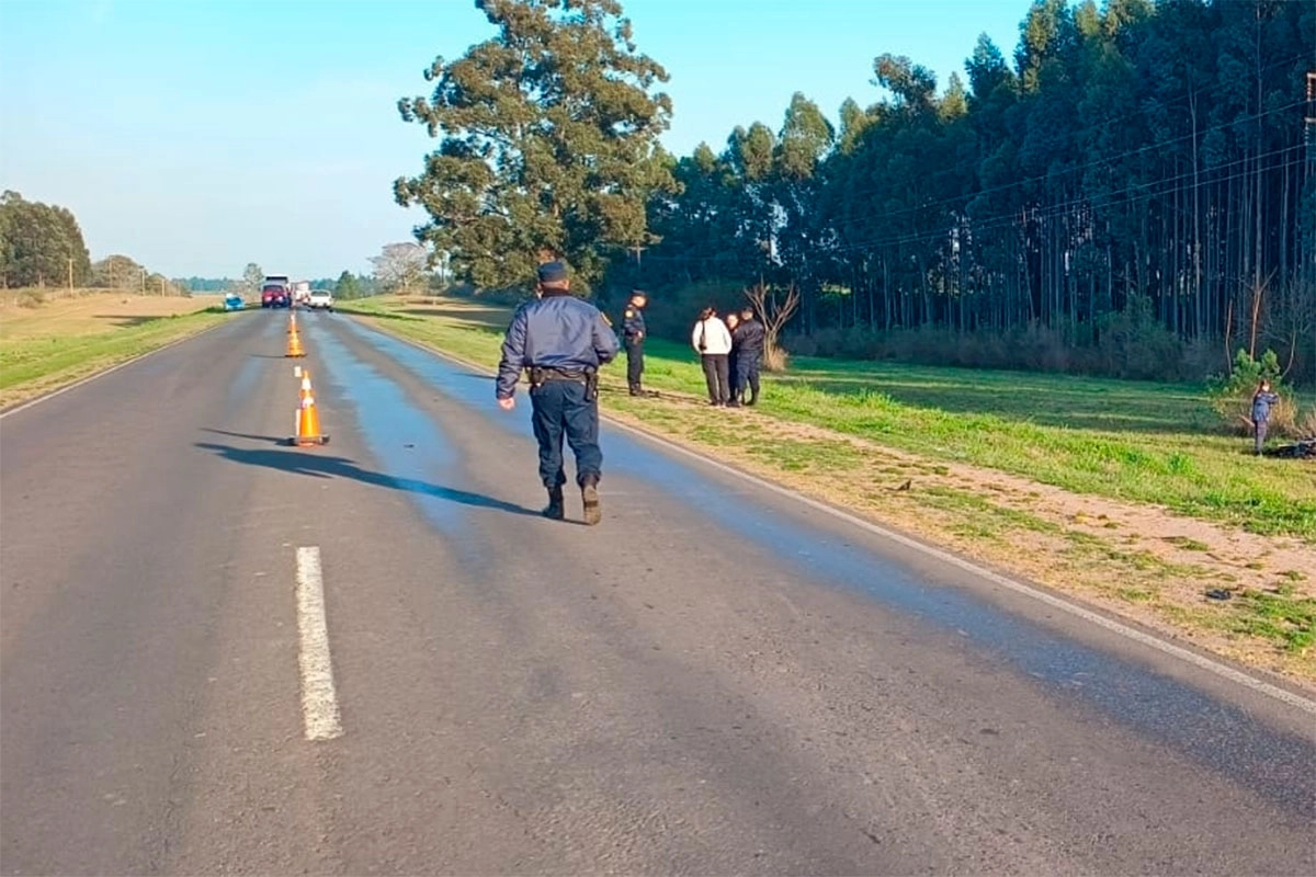 Motociclista sufrió amputación parcial de su pierna tras choque con camión Motociclista sufrió amputación parcial de su pierna tras choque con camión
